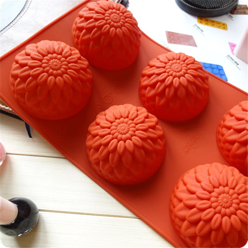 Sonnenblume Hochwertige Neue Silikon DIY Handgemachte Seife Pudding bilden Küche Backen Utensilien Sicherheit Umweltschutz