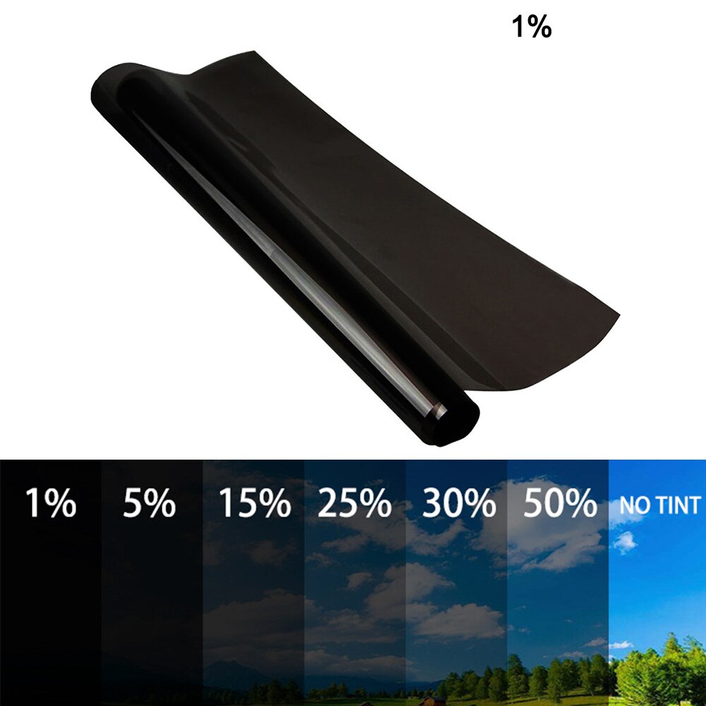 0,5 x6m Auto Fenster Glas Tönung Aufkleber Film Auto Scheibentönungsfolie Rolle Solar- UV Schutz Auto Aufkleber Neue
