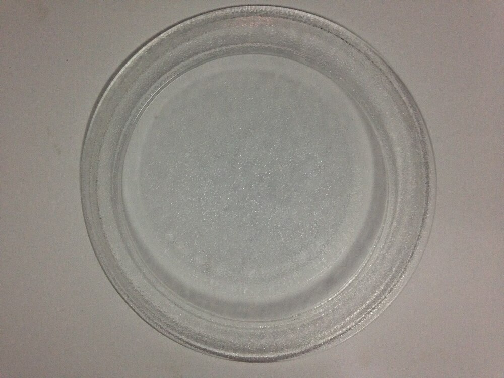 Neue hochwertige Mikrowelle Glasplatte 24,5 cm flache abdeckung für eine mikrowelle für Galanz Midea usw. Mikrowelle teile