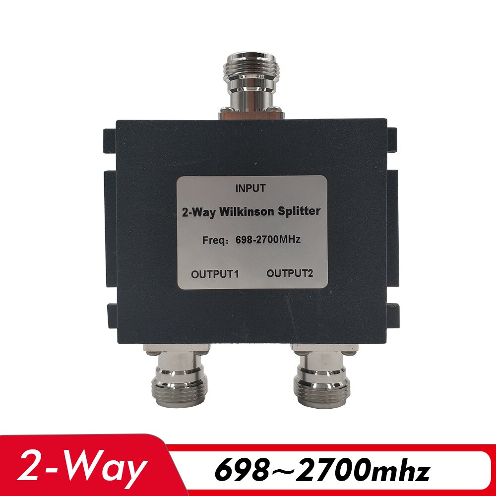 2-Weg Energie Splitter 698 ~ 2700MHz N-Weibliche Energie Teiler Anschluss 2G 3G 4G praktisch Signal Booster Verstärker und Antenne Kabel