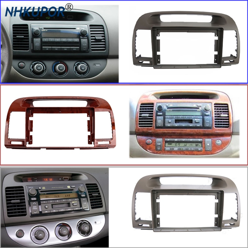 Auto Radio Armaturenbrett Faszie für Toyota Camry 5 2002-2006 9 'Stereo Tafel für Montage Auto Audio- Dual Lärm CD DVD Rahmen
