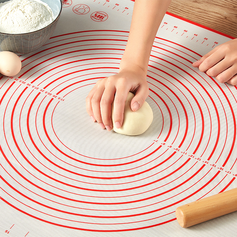 Silikon Multifunktionale Backen Matten Pizza Teig Nicht-Stock Hersteller Pads für Küche Kochen Werkzeuge Utensilien Backformen Zubehör