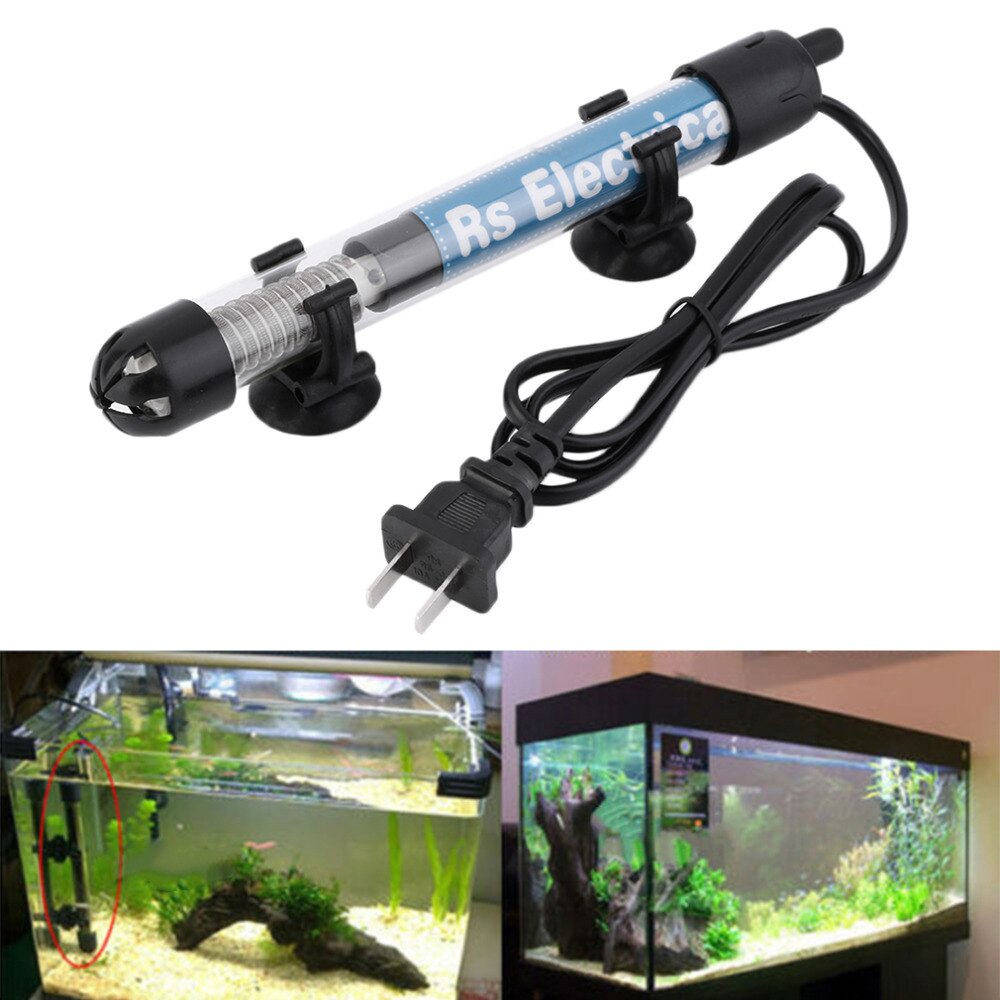 NEUE Heiße 50 w/100 w/200 w/300 w Tauch Heizung Heizstab für Aquarium Glas fisch Panzer Temperatur Einstellung