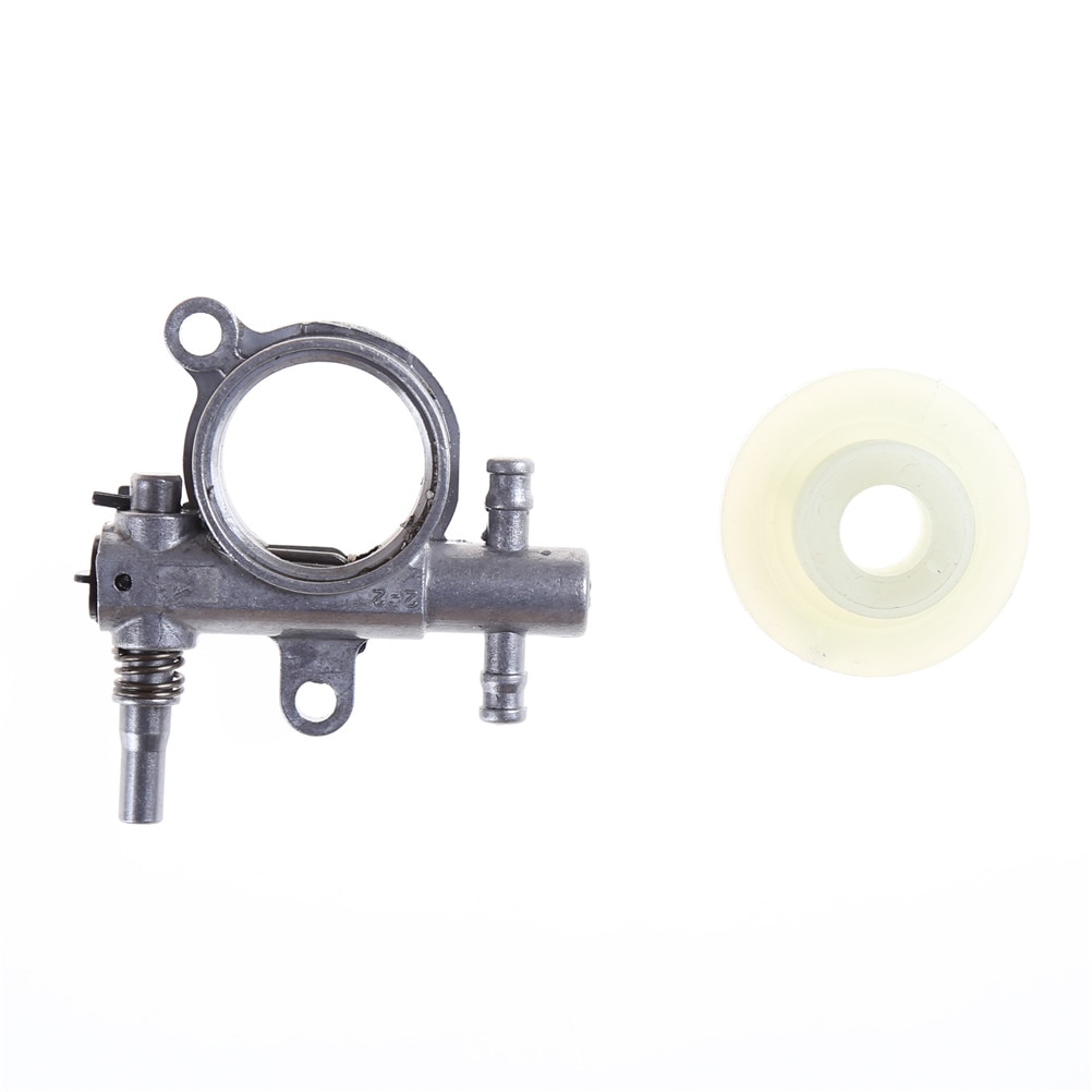 neue 1einstellen 2500/3800 Kettensäge Ersatzteile Kettensäge Ölpumpe Mit Wurm Antriebsrad Passt Kettensäge 25CC/38CC