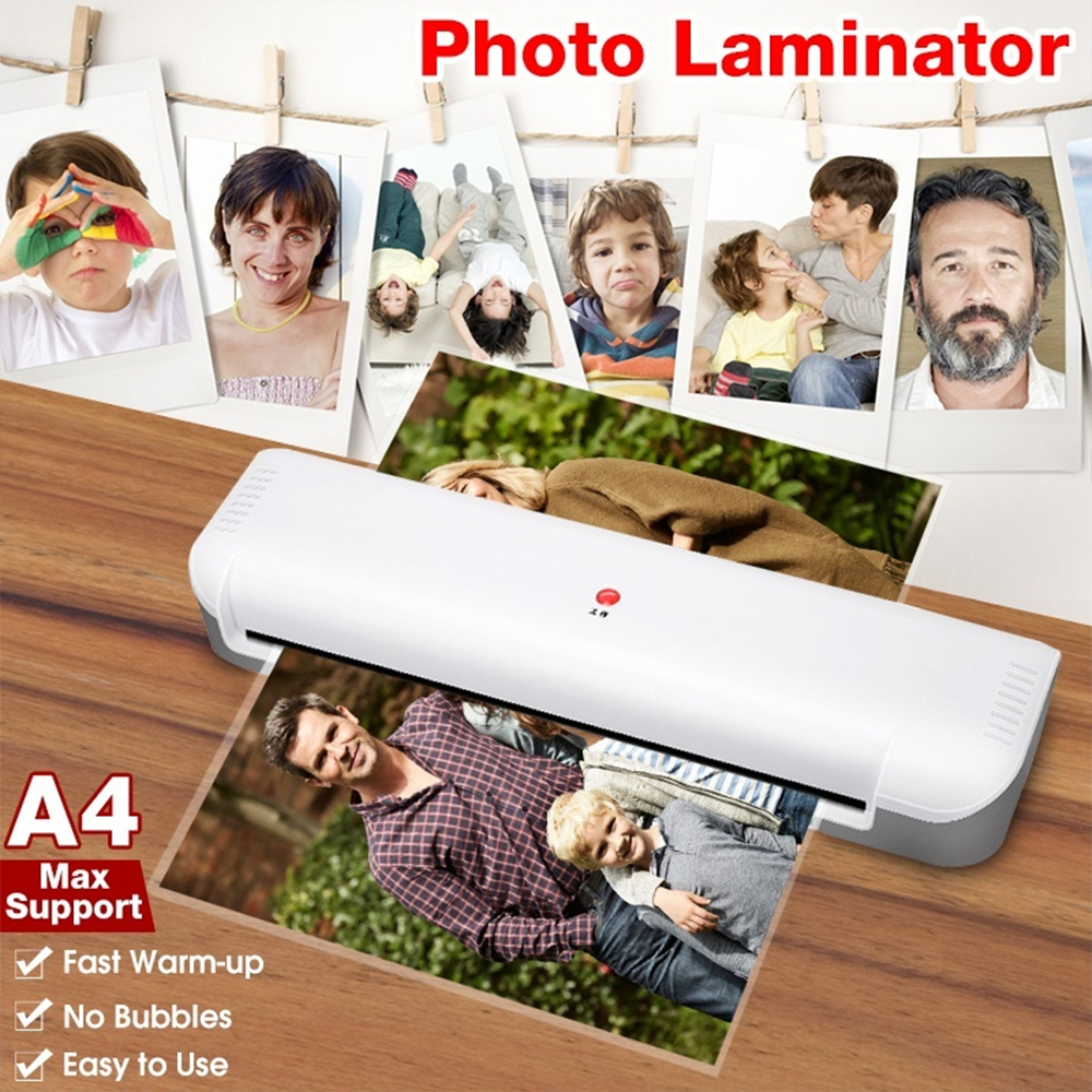 141 kleine kunststoff abdichtung maschine A4 papier laminieren maschine laminieren Film maschine tragbare büro dokument foto vorbei