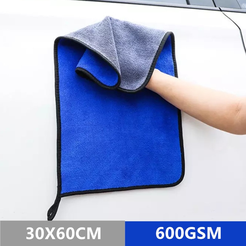 600GSM 30x3 0/40/60CM Weichen Auto Waschen Mikrofaser Handtuch Auto Reinigung Trocknen Tuch Auto Pflege Tuch detaillierung Auto Waschen Handtücher