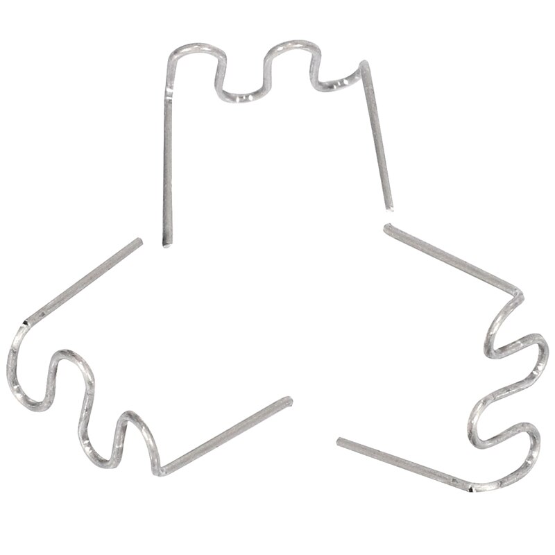 1000Stck Heftklammern für Heiße Hefter Kunststoff Reparatur Welle Heftklammern Stoßstange Karosserie Reparaturen 0,8mm S Welle Heftklammern