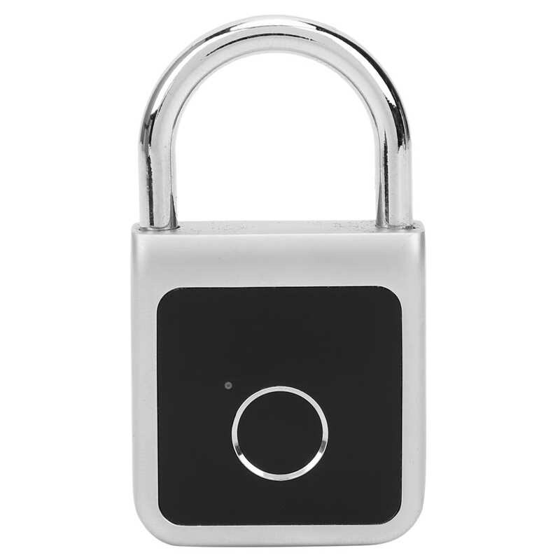 Laptop sicherheit Laptop zubehör Clever-Fingerabdruck Vorhängeschloss Anti-Diebstahl Keyless USB Ladung Schloss für Tuya für Schrank Schlafsaal