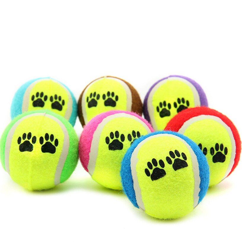 haustier Hund Katze Spielzeug Mode Tennis Bälle Lauf Fangen Werfen Spielen Lustige Kauen Haustiere Spielzeug Tennis Ball für Ausbildung
