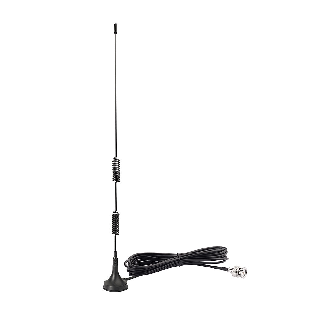Superbat VHF UHF CB Radio Schinken Radio Scanner Magnetische Basis BNC Stecker Antenne