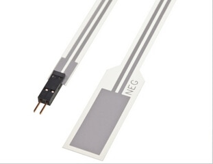 PVDF Piezo Film FDT1 028K Piezo Sensor flexibel Blei Überwachung Vibration Überwachung