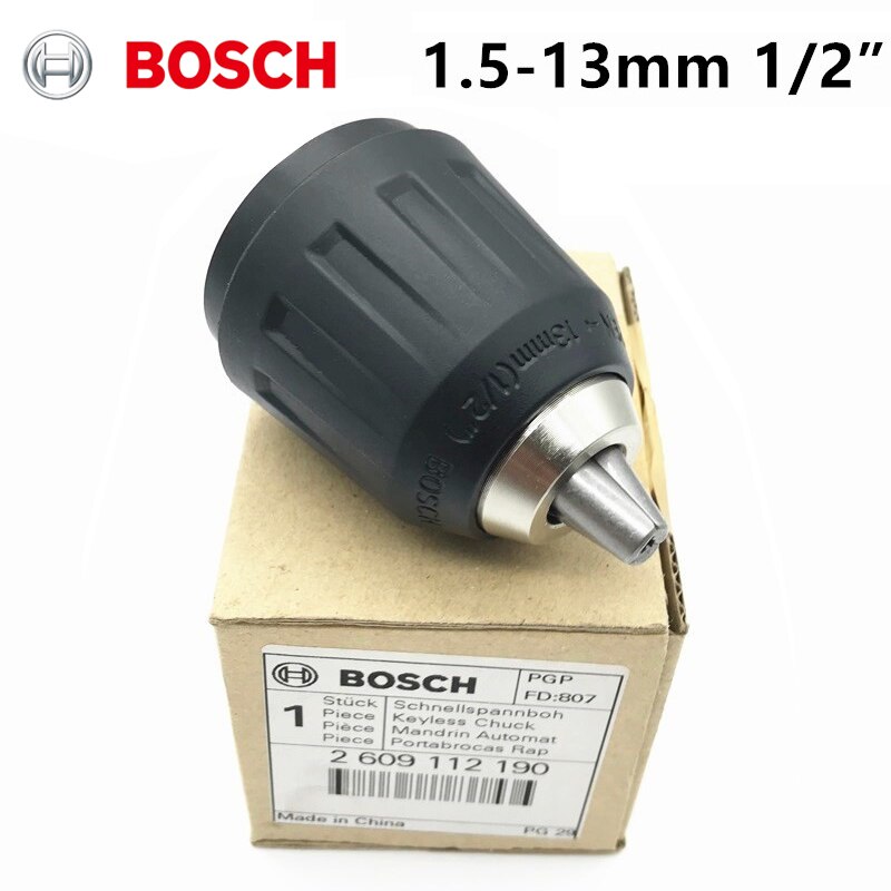 Bosch Hand Bohrer selbst-Verriegelung Futter 1,5-13mm Wiederaufladbare Hand Bohrer sperren DR. Auswirkungen Bohrer Hand Engen Futter