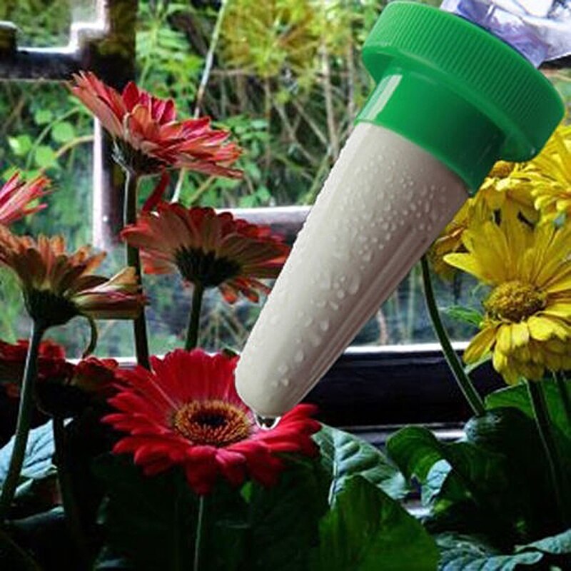 1/2/4 stücke Anlage Waterer Keramik Selbst Bewässerung Spikes Automatische Blumen Tropfen Bewässerung Bewässerung Einatz System für drinnen-Anlage