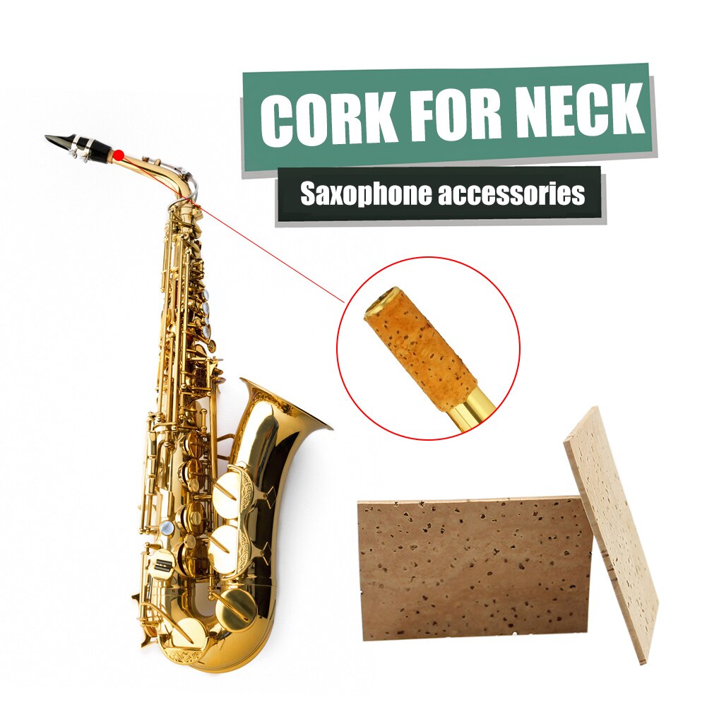 Natürliche Nacken Kork Musik Liefert Blatt Musik Liebhaber Spielen für Sopran Tenor Alt Sax Musical Instrumente Bausätze