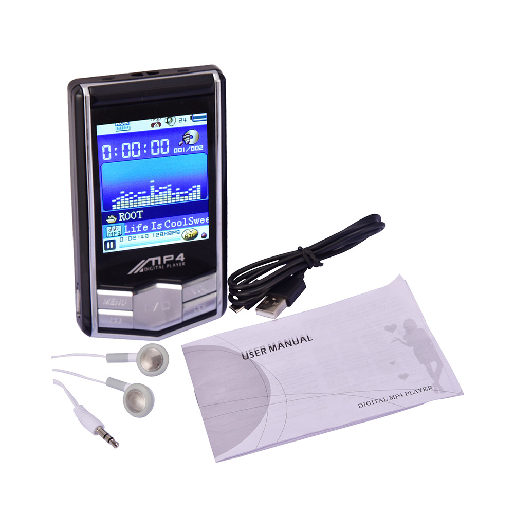 32 GB 1,8 'zoll LCD MP4 Spieler Musik FM Radio Aufnahme mit FM Radio Video Spielen Stimme Recorder Text lesen