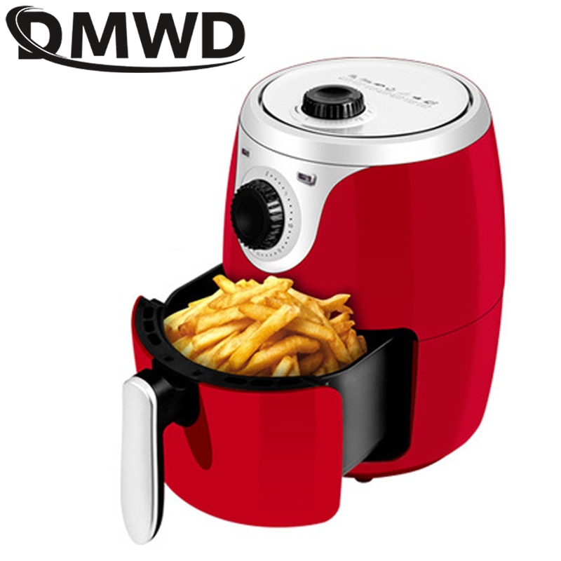 DMWD 2,5 L/3,5 L/4,5 L Multifunktions Luft Friteuse Huhn Öl freie Luft Friteuse Gesundheit Friteuse Pizza Herde Clever Elektrische Tiefe Airfryer