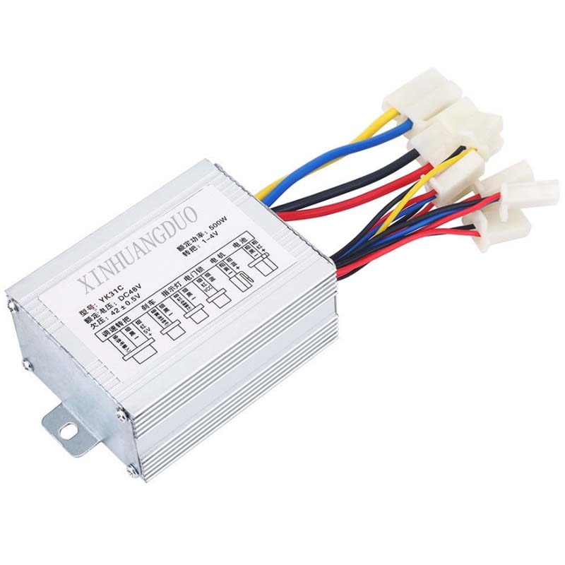 500 W DC 48 V pinsel Motor- Geschwindigkeit Regler, Geschwindigkeit Kontrolle, elektrische fahrrad Regler Elektrische Fahrrad Rolle Fahrrad