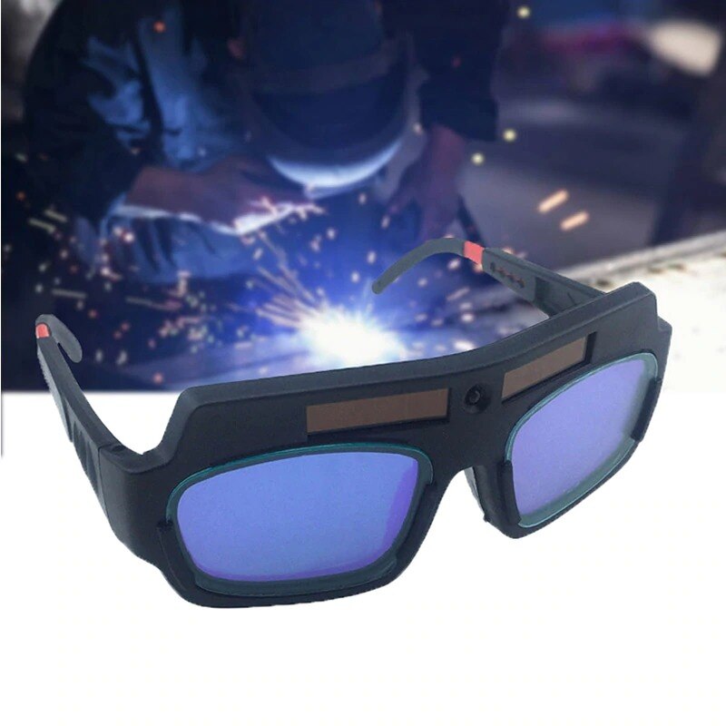 Schweißen Gläser Automatische Photoelektrische Argon Bogen Schweißen Maske Helm Brille Schweißer Gläser Solar- angetrieben Auto Verdunkelung