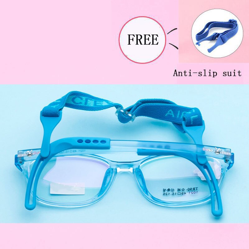 Kind Optische Sport Unterhose stirnband Gläser Rahmen Junge Mädchen Myopie Brillen Art Spektakel Rahmen Schüler Platz Brillen G1077-25