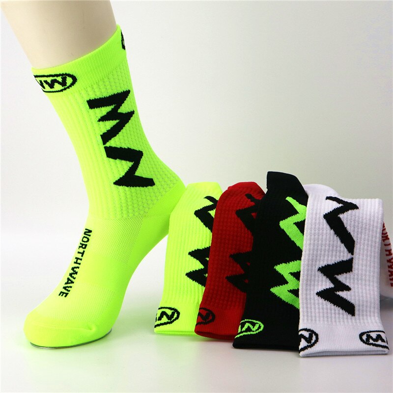 Coolmax Nylon Atmungsaktive Fahrrad Radfahren Reiten Sport Socken Klettern Wandern Tennis Socken Männer Socken