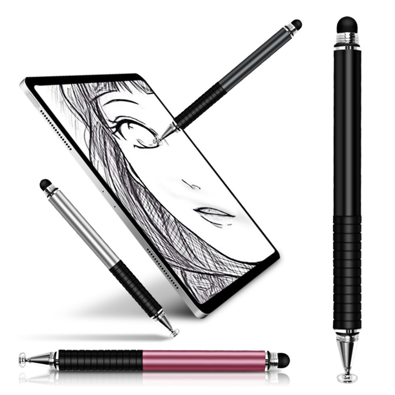 Universal- 2 in 1 Stift Zeichnung Tablette Stifte Kapazitiven Bildschirm Caneta berühren Stift für Handy, Mobiltelefon Android Telefon Clever Bleistift Zubehör