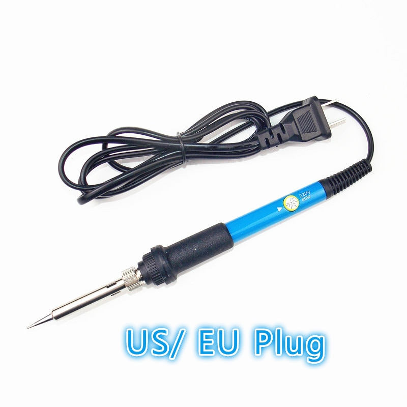 Einstellbare Temperatur Elektrische Lötkolben 110V 220V Mini Griff Wärme Bleistift Hand Werkzeuge 60W Schweißen Reparatur Werkzeuge Lot Eisen
