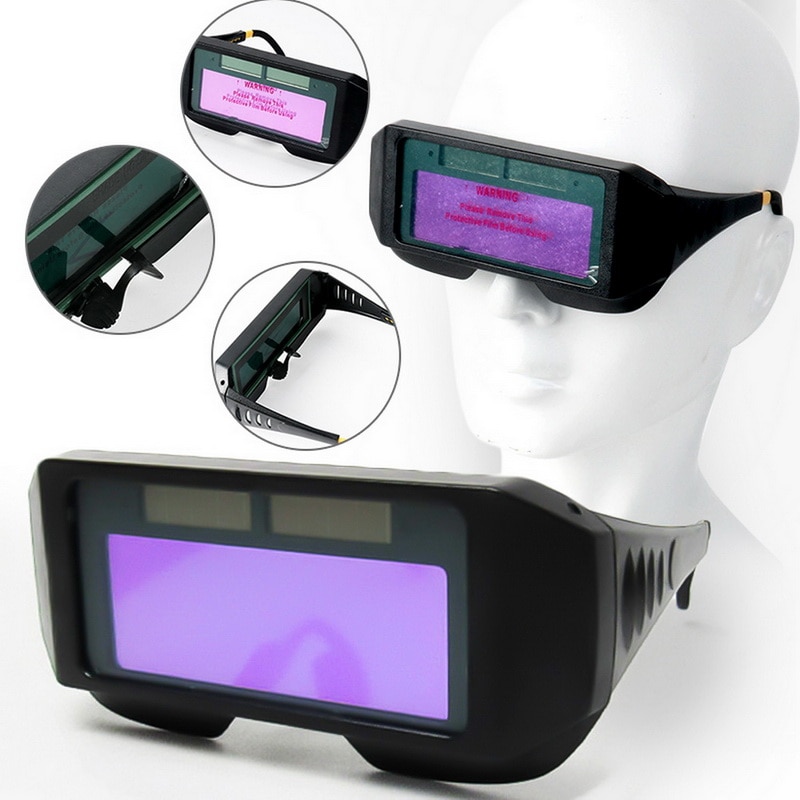 Auto Verdunkelung Elektrische Schweißen Helm Automatische Licht Ändern Anti-Augen Gescheut Goggle Gläser Für Schutz Augen Gläser Werkzeug