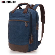 Männer Rucksack lässig Leinwand Tasche unisex Schule Tasche Computer Rucksack Schüler Freizeit Schulter Taschen