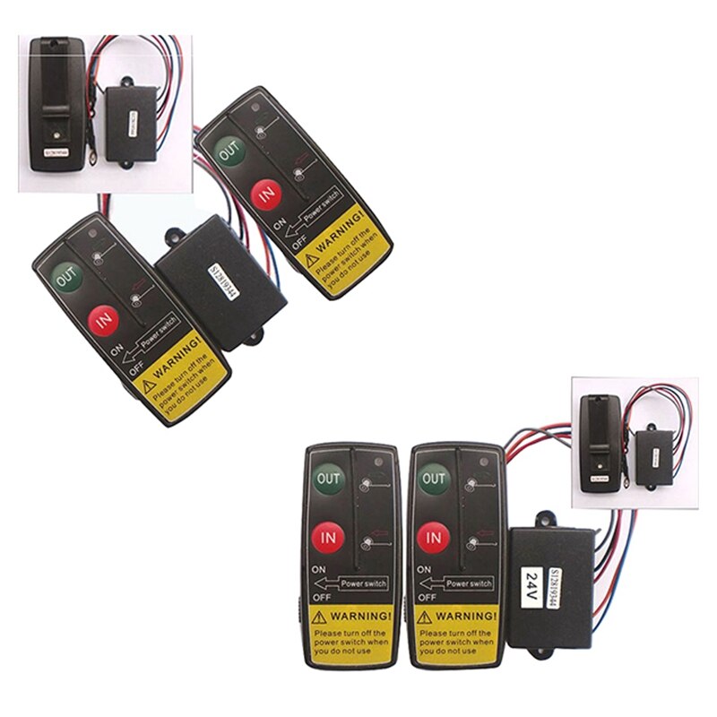 50Ft Auto Auto Drahtlose Konsole Winde Fernbedienung Auto Manuelle Absender Geschmack Konsole Für Auto Atv Suv Lkw