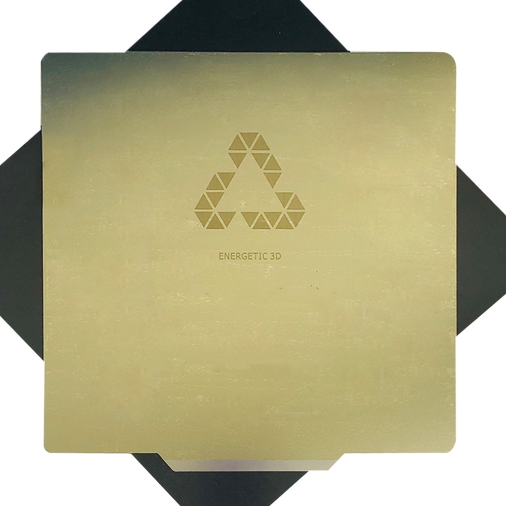 ENERGETISCHE Neue Brauch 334x364mm Frühling Stahl Blatt Angewendet PEI drucken Plattform + Magnetische Basis für Snapmaker 2 a350 3D Drucker Bett