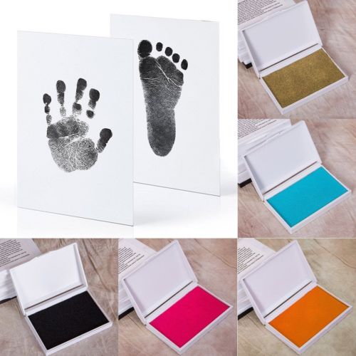 Baby Pfote drucken Pad Fuß druck Foto Rahmen berühren Tinte Pad Baby Artikel Souvenir
