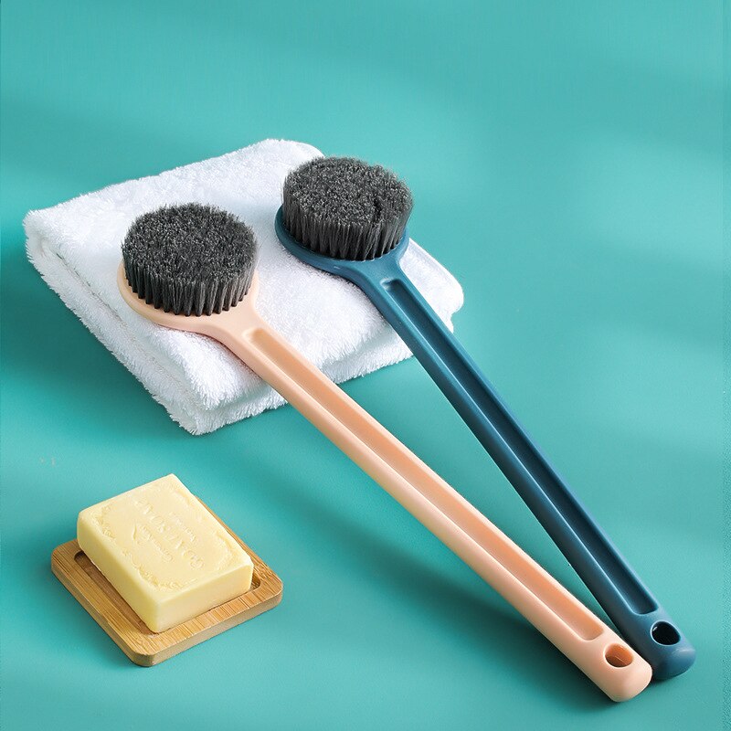 Langstieligen bat Massage Schlecht Pinsel Weiches ist hingefallen Baden Zurück Reiben Werkzeug Massage Zurück Reiben Schlamm Peeling Reiben Pinsel
