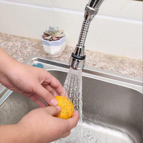 Küche Wasserhahn Dusche Kopf Anti-Spritzen Universal- 360 grad Dreh Wasserhahn Filter Wasserhahn Düse Küche Wasserhahn Zubehör
