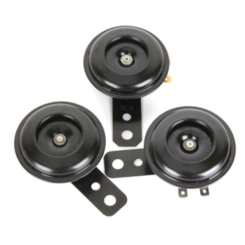 Universal- Motorrad lautsprecher Wasserdichte Runde Laut Horn Elektrische Horn Bausatz 12V 105db Lautsprecher für Rolle Moped Schmutz Fahrrad ATV