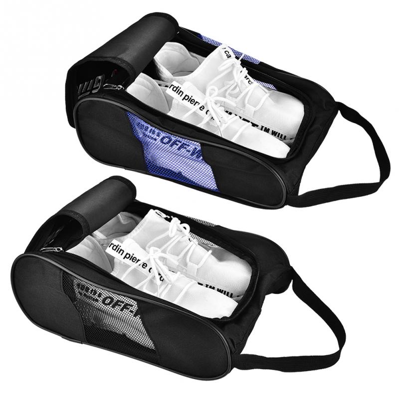Schuhe Tasche fallen Mit Reißverschluss Tragbare Atmungsaktive Nylon Schuhe Tasche Beutel Lagerung Tasche Sport Zubehör