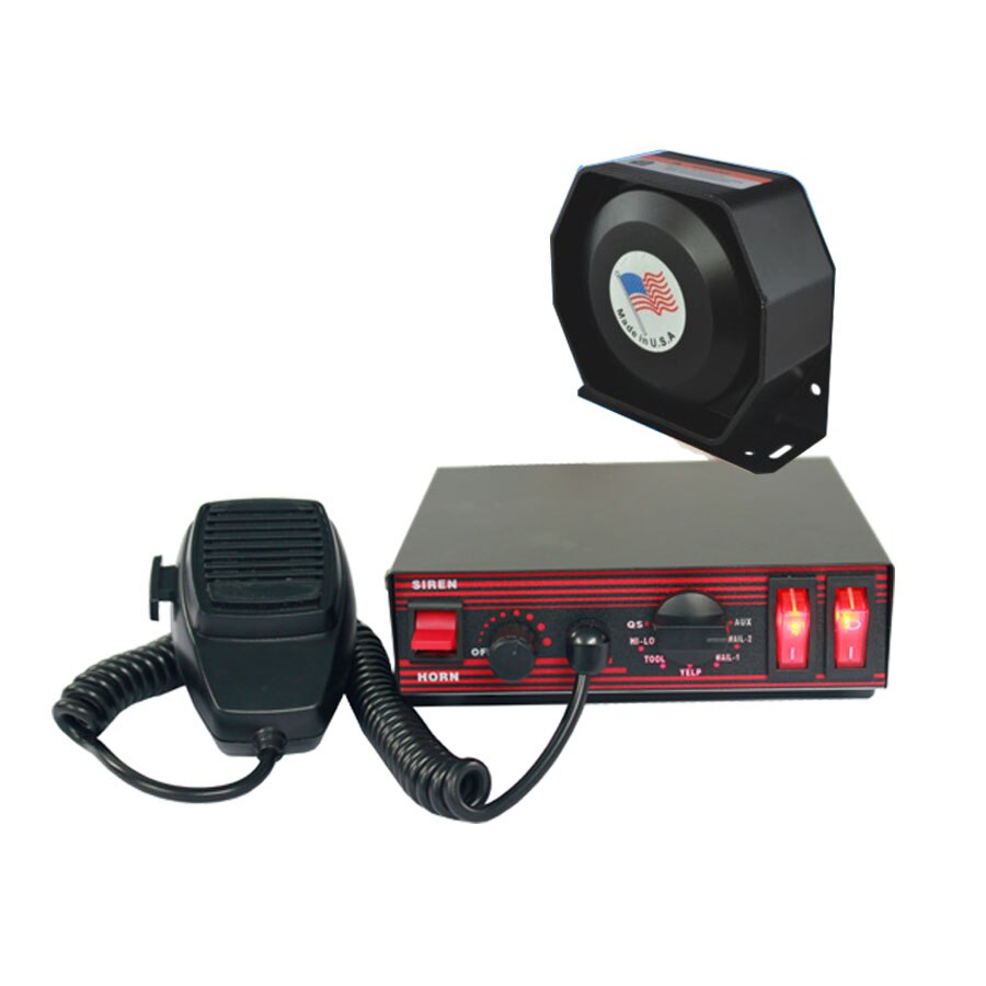 200 Watt Sirene 12 V 8 TöNe CJB200E Verstärker Polizei Sirene Flache Ultra schlank Lautsprecher hoch Energie Auto Elektronische Sirene Lautsprecher