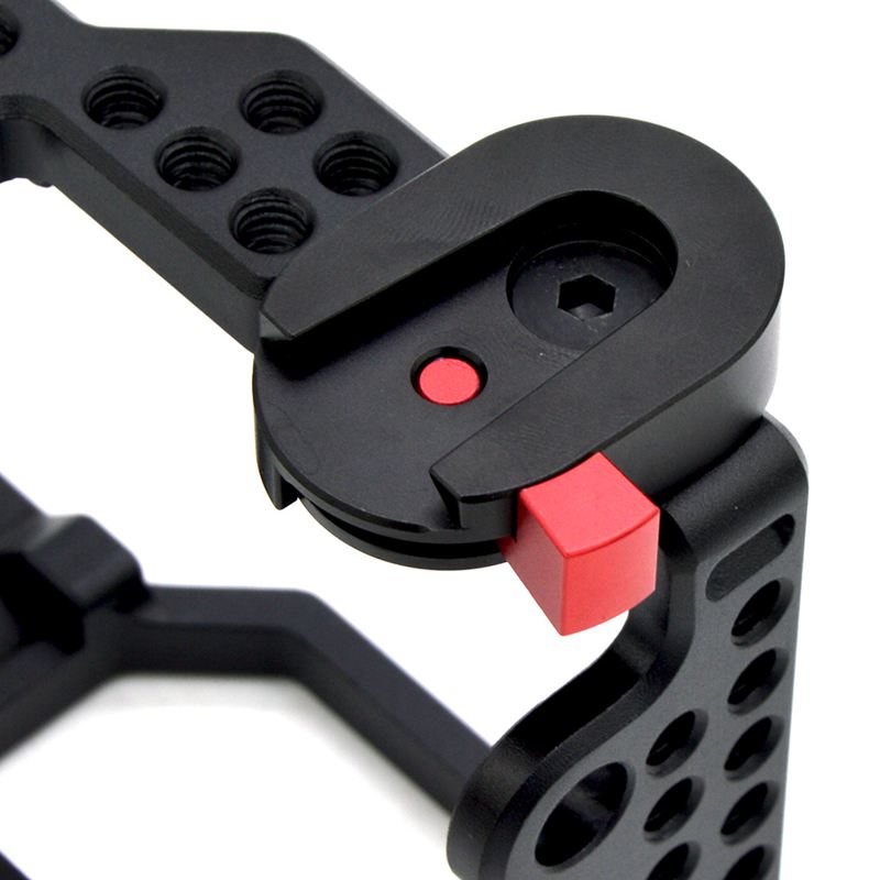 Feld Monitor schnell Freisetzung Platte für LCD Monitor ic Arm LED licht Kamera Camcorder Anlage mit 1/4-zoll Schraube See