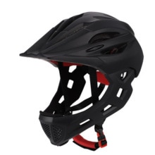 LED freundlicher Volle Gesicht Mountainbike Helm Gleichgewicht Fahrrad Sport Sicherheit freundlicher Voll Abgedeckt Helme bergab Rolle BMX Art 46-53CM