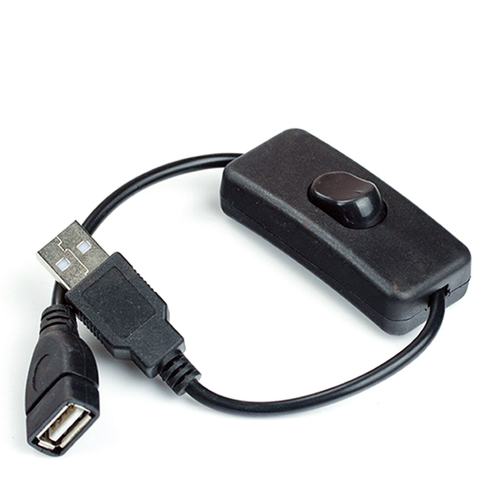 28cm BlackB Daten Kabel Männlich zu Weiblich mit Schalter AUF/aus Kabel Verlängerung Umschalten forB LampB Fan Energie linie Kabel