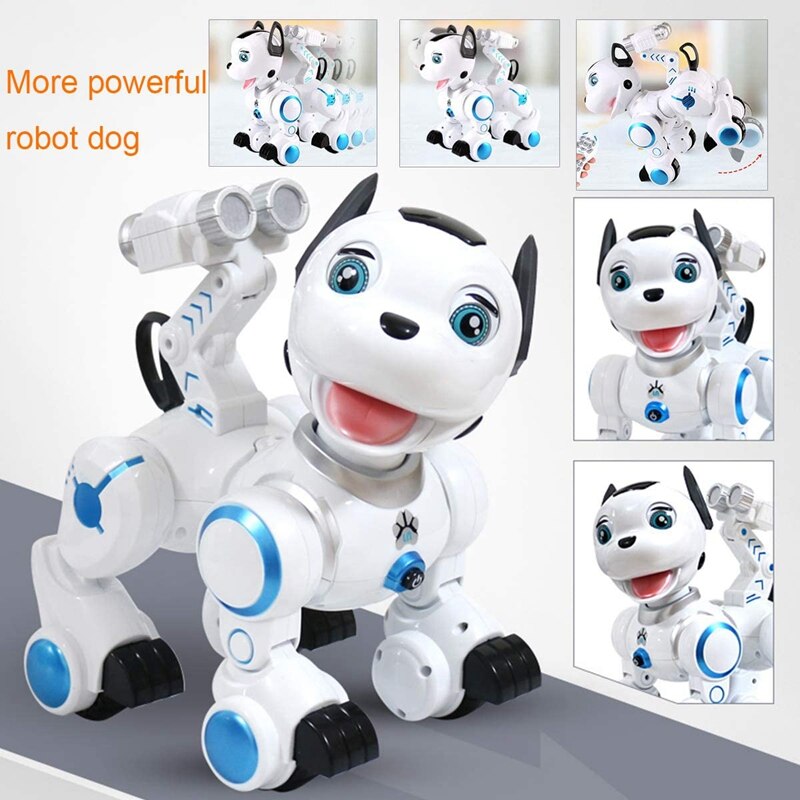 Fernbedienung Roboter Hund Haustiere ligent gehen Tanzen Roboter Welpen Spielzeug Elektronische Ebene Haustiere mit Licht und Klang