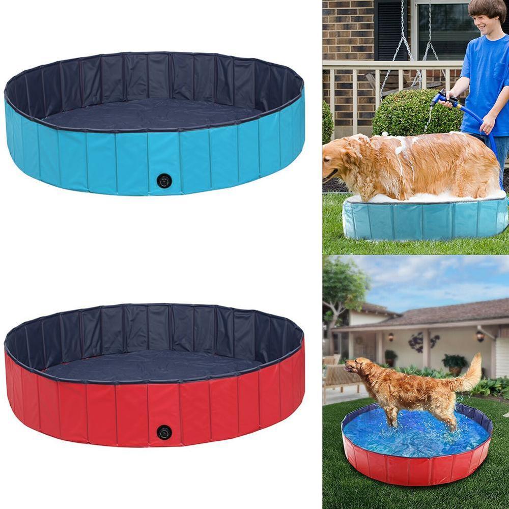 Hund Schwimmbad Faltbare Hund Schwimmen Schwimmbad Haustier Schlecht Schwimmen Badewanne Badewanne Haustier Faltbare bat Schwimmbad für Hunde Katzen freundlicher