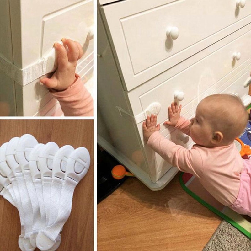 10Stck Kunststoff Schlösser Schutz Von freundlicher Schublade Tür Schrank Schrank sperren