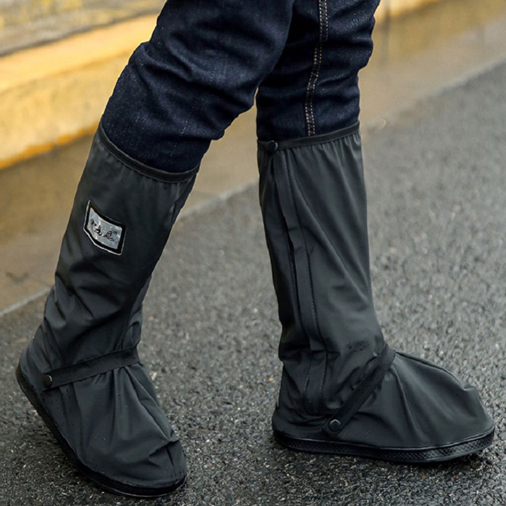 männer der Regnerischen Schild Schuhe Abdeckung Regen Stiefel Freien Reflektierende Arbeit Schuhe Wasserdicht Verhindern Glatte Schuhe Abdeckung Wasser Schuhe