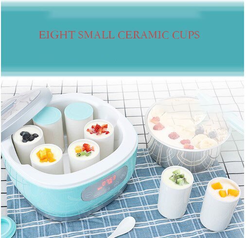 Joghurt maschine hause automatische intelligente obst enzym maschine keramik 8 Minute tasse reis wein gäSprosse maschine hausgemachte larg