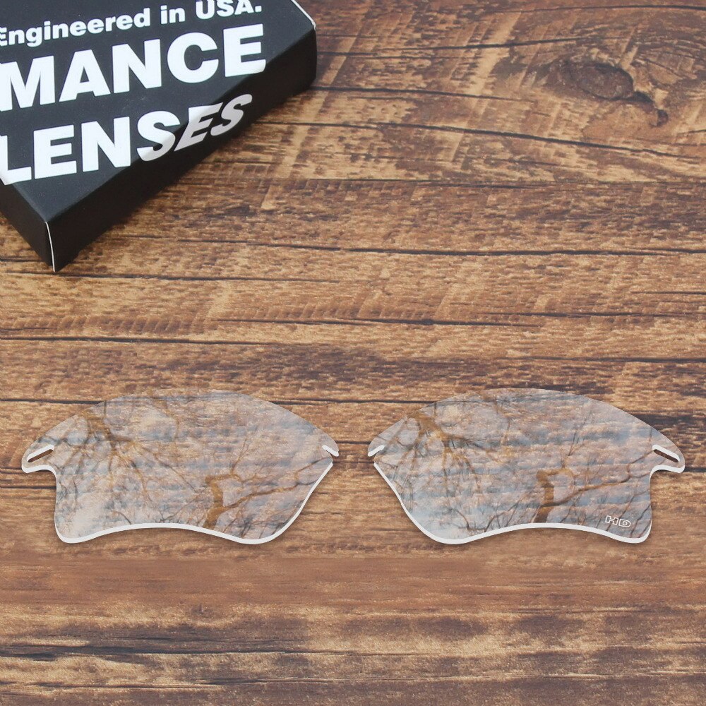 ToughAsNails Widerstehen Meerwasser Korrosion Polarisierte Ersatzgläser für Oakley schnell Jacke XL Sonnenbrillen Klar Farbe