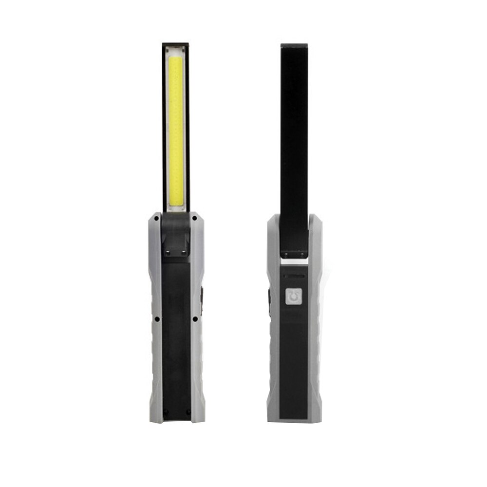Tragbare Faltbare USB Arbeit Licht 4 Modus Kolben Taschenlampe Wiederaufladbare Magnetische LED Taschenlampe flexibel