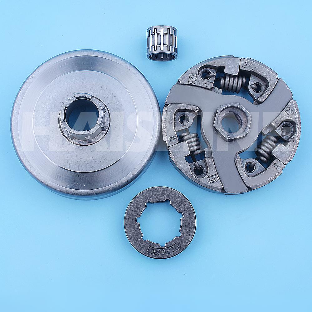 . 404 'felge Kettenrad Kupplung Trommel Abdeckung Lagerbier Bausatz Für Husqvarna 394 395 394XP 395XP Kettensäge Ersatz Ersatzteil 503 70 15-02