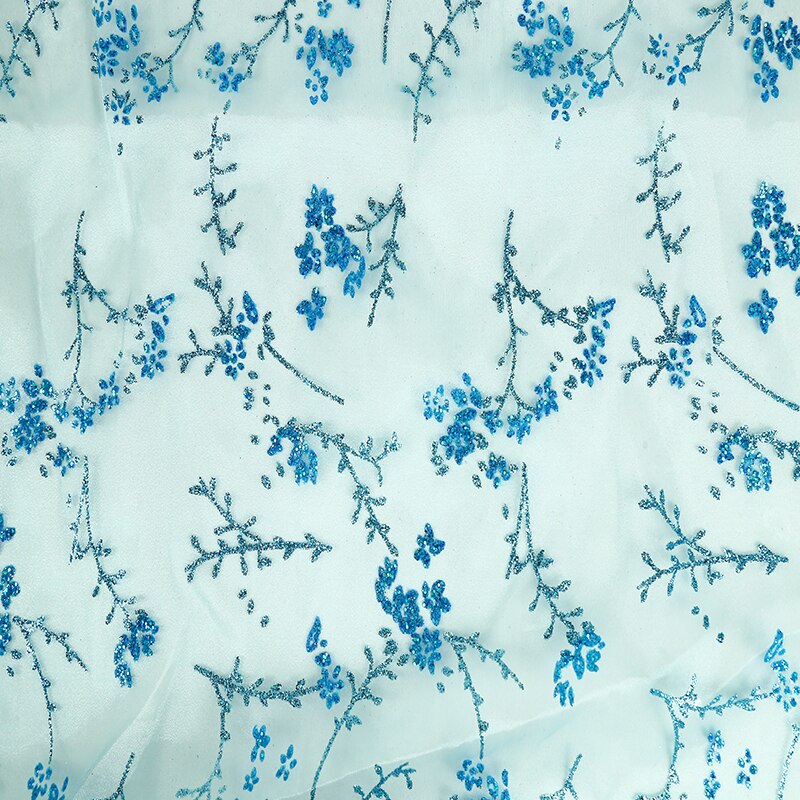 Weide Äste Blätter funkeln Spitze Stoff Hochzeit Kleid Dekoration hoch-Ende-Stoff Neue Für freundlicher Kleid