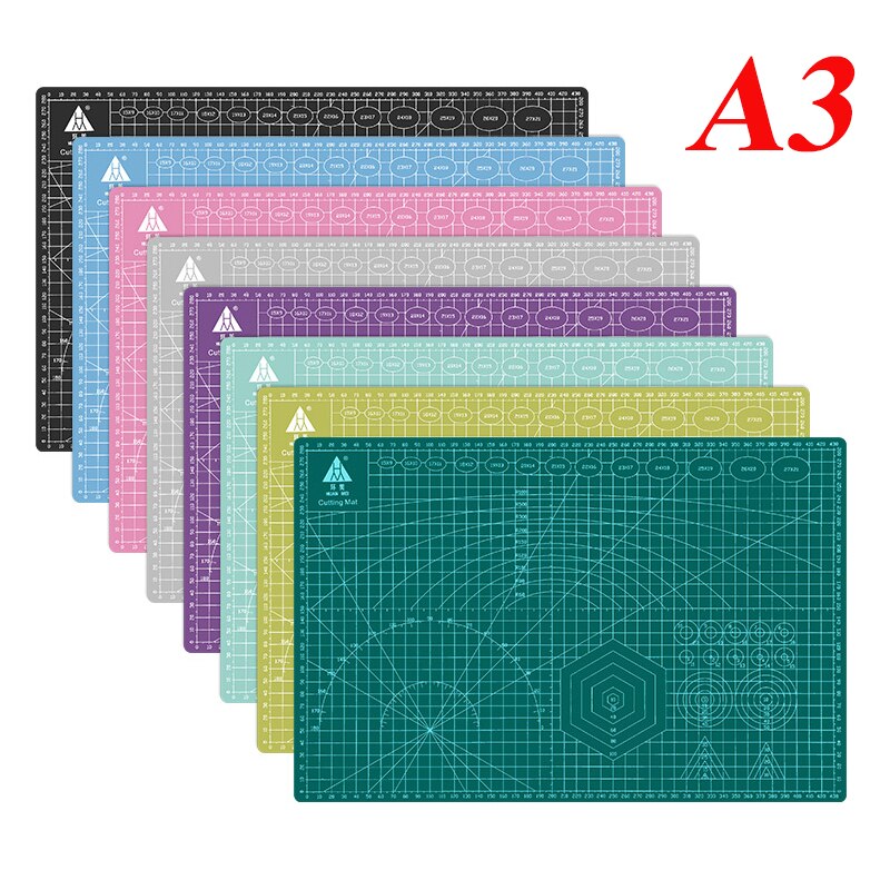 Schneiden matt Schneiden Pad Patchwork schneiden Pad A3 PVC Patchwork Werkzeuge Manuelle DIY Werkzeug Schneiden Bord doppelseitige Selbst-Heilung