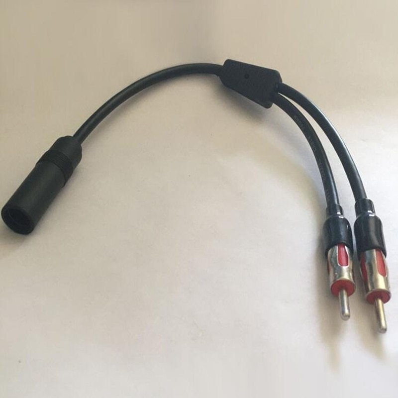 Auto Antenne Kabel Adapter Stecker Aluminium in 1 Für 2 Radio Antenne Verlängerung Kabel Erfüllen Mehr Konnektivität Bedürfnisse Antennen Für Auto